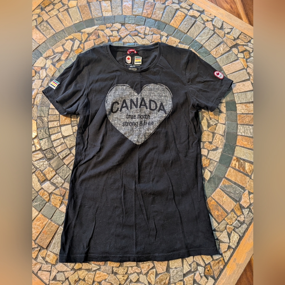 Canada Womens T-Shirt XS Hudsons Bay